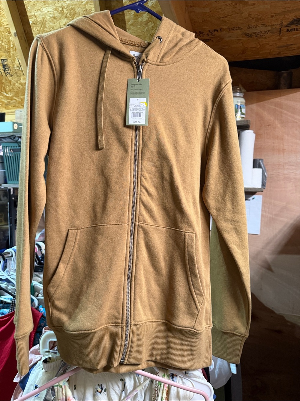 Men's Zip-up Jacket - Likely Bomber or Lightweight